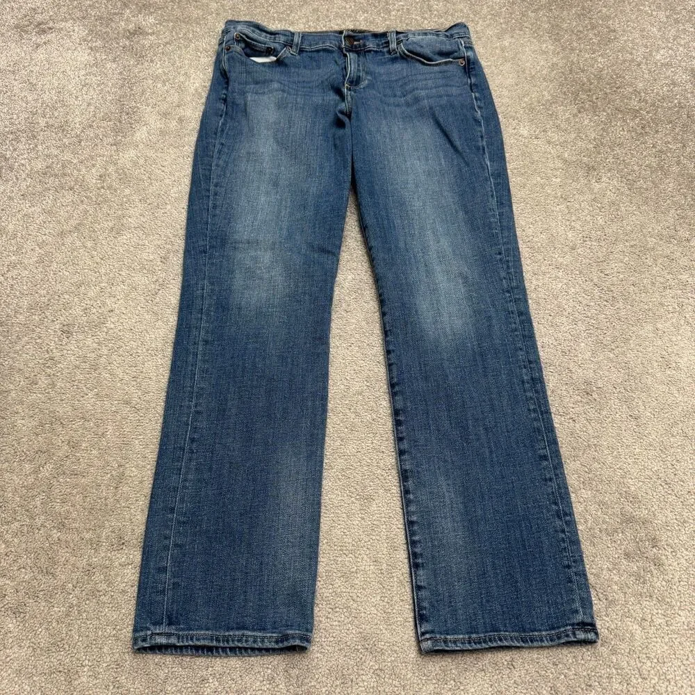 Lucky Brand Mid Rise Straight Sweet Denim Jeans Womens 12/31 Blue Cotton Casual